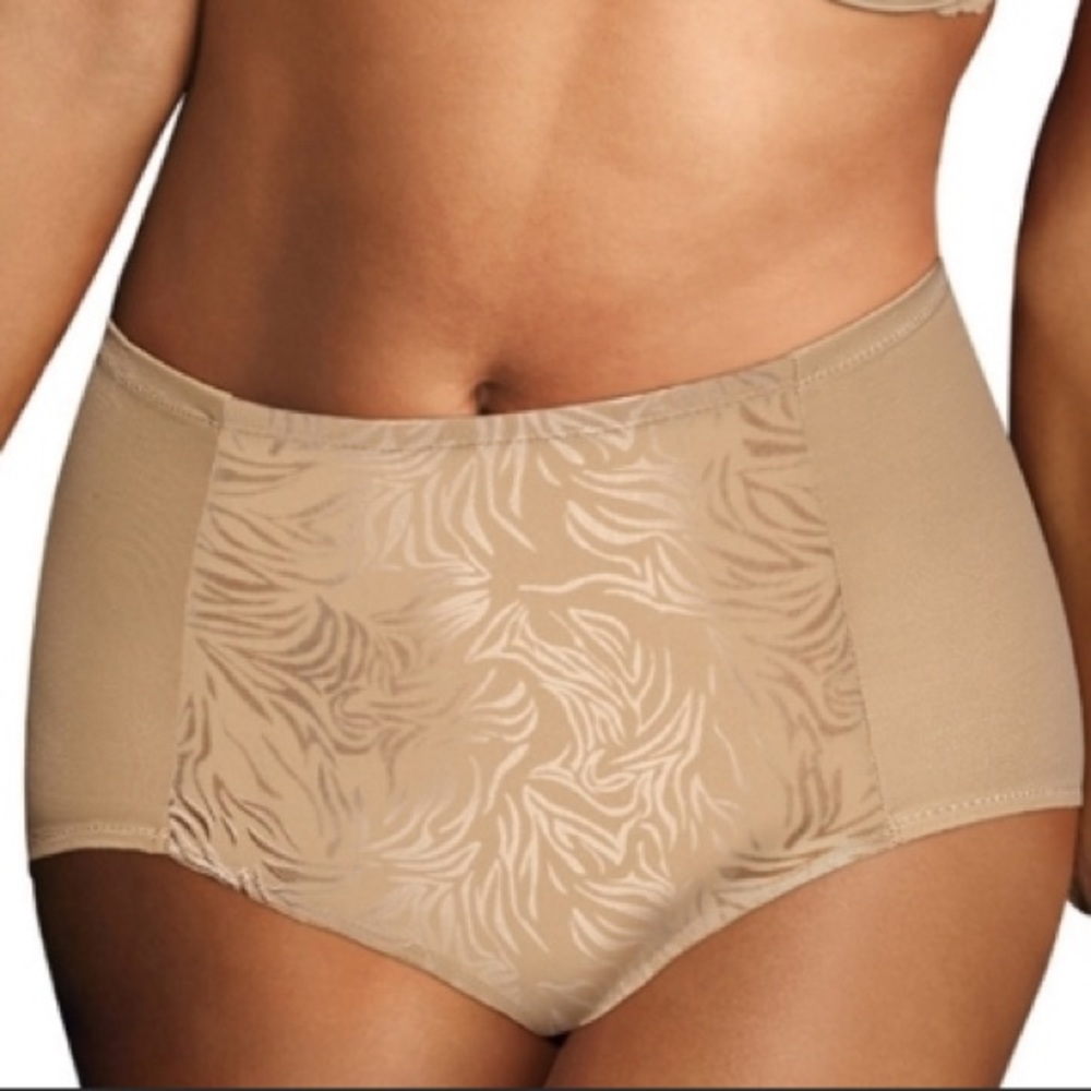 💜 Maidenform Flexes Sculpts Shapewear Brief F83062 Ultra Firm Size:Medium(8-10)